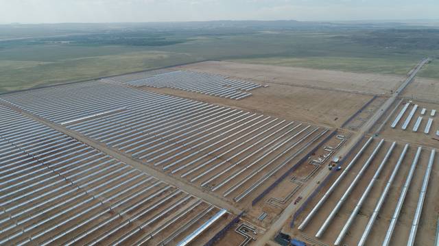 內(nèi)蒙古烏拉特中旗導(dǎo)熱油槽式100MW光熱發(fā)電項目最新進(jìn)展